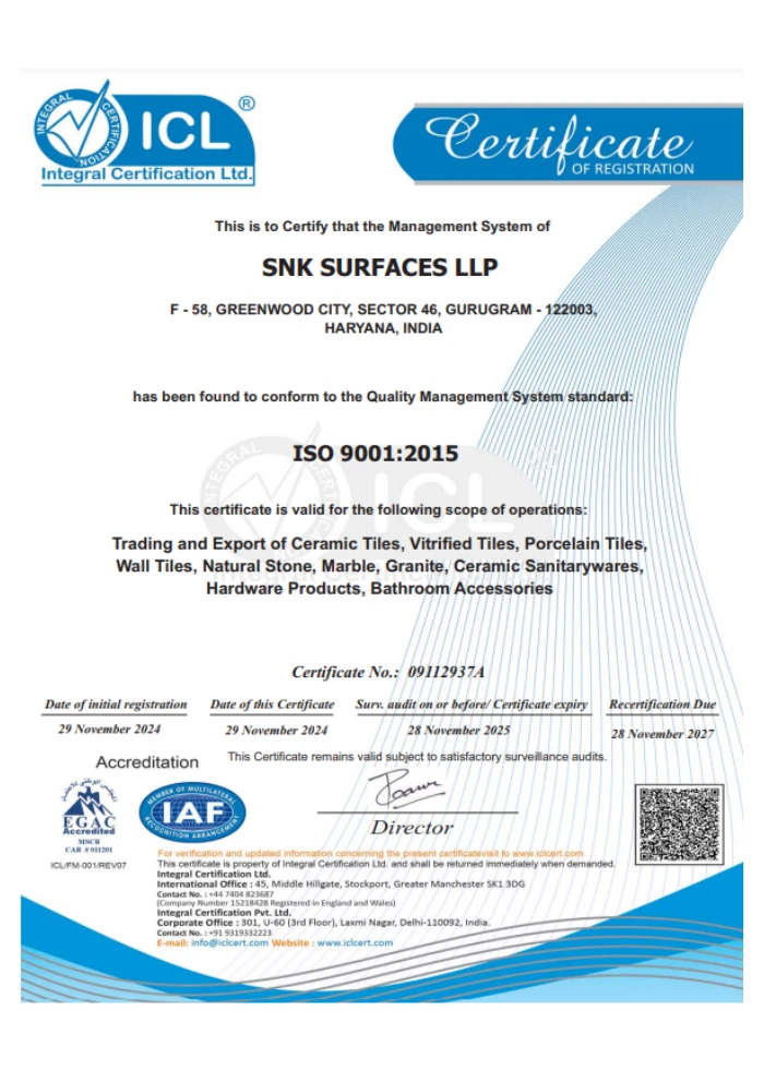Integral Certificate