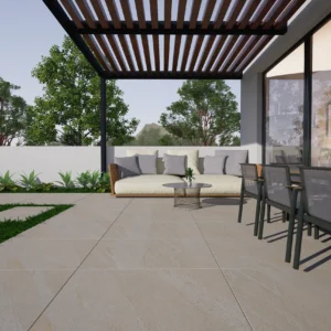 Lava Beige Porcelain Paving