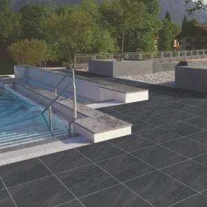 Lava Nero Porcelain Paving