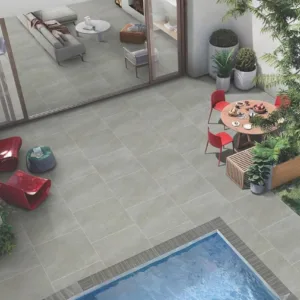 Hammer Stone Grey Porcelain Paving