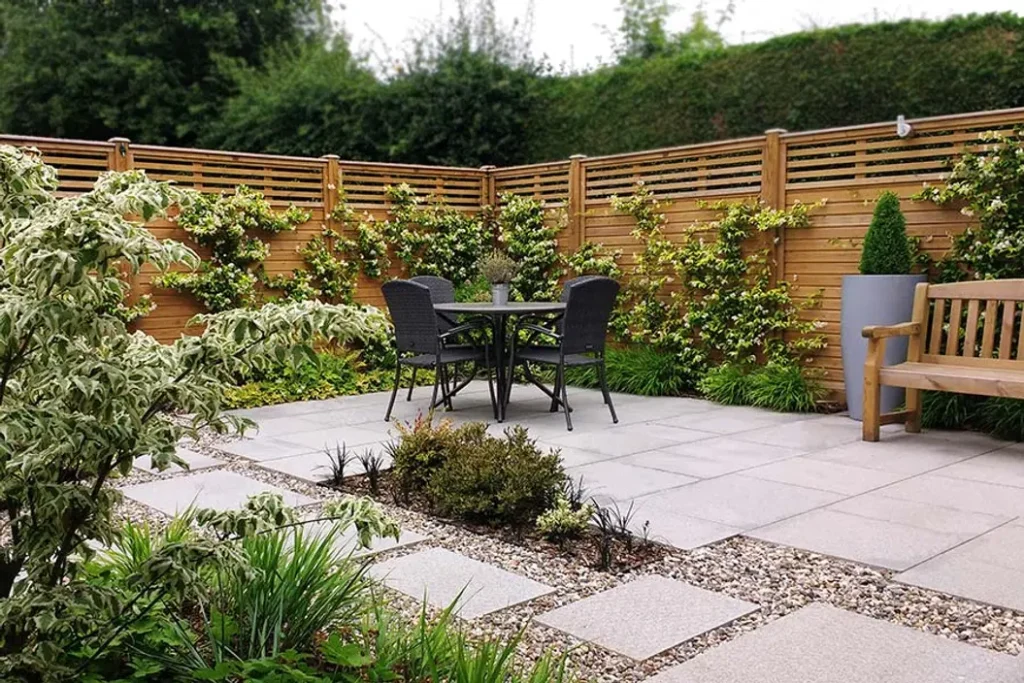 Silver Grey Granite Paving