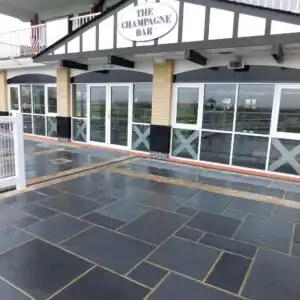 Kota Black Limestone Paving Slabs