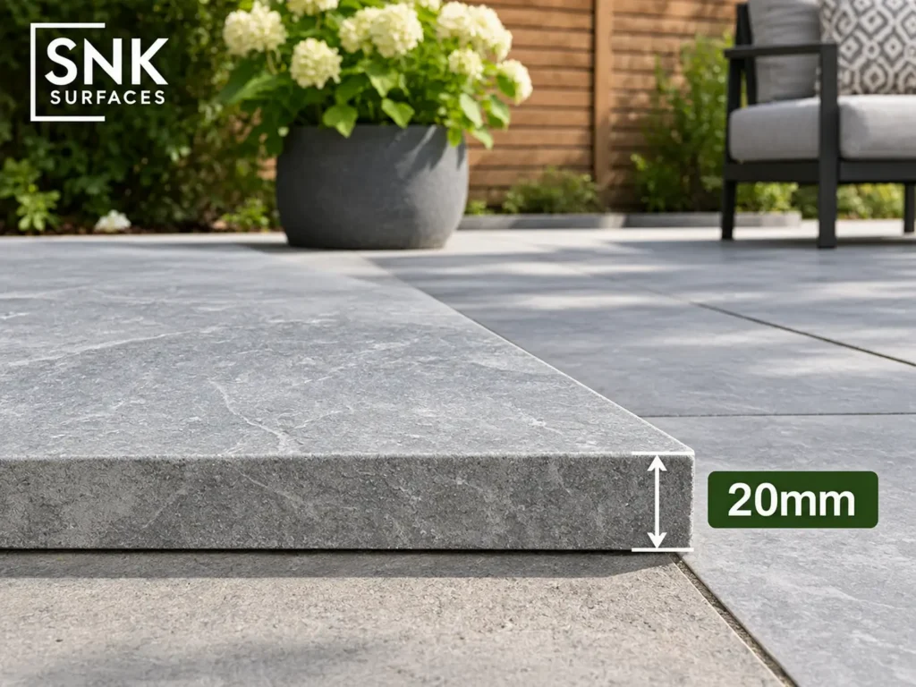 20mm Grey Porcelain Patio Slab