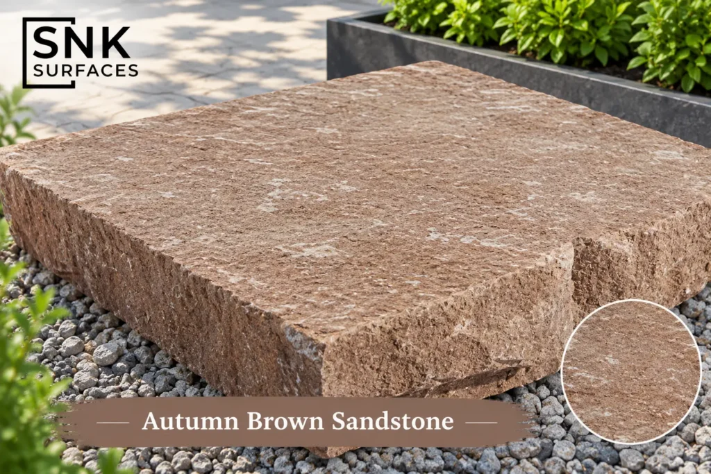 Autumn Brown Indian Sandstone  | Natural Sandstone