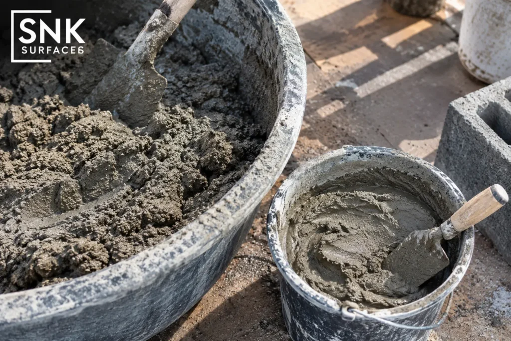 Mortar Preparation SNK Surfaces