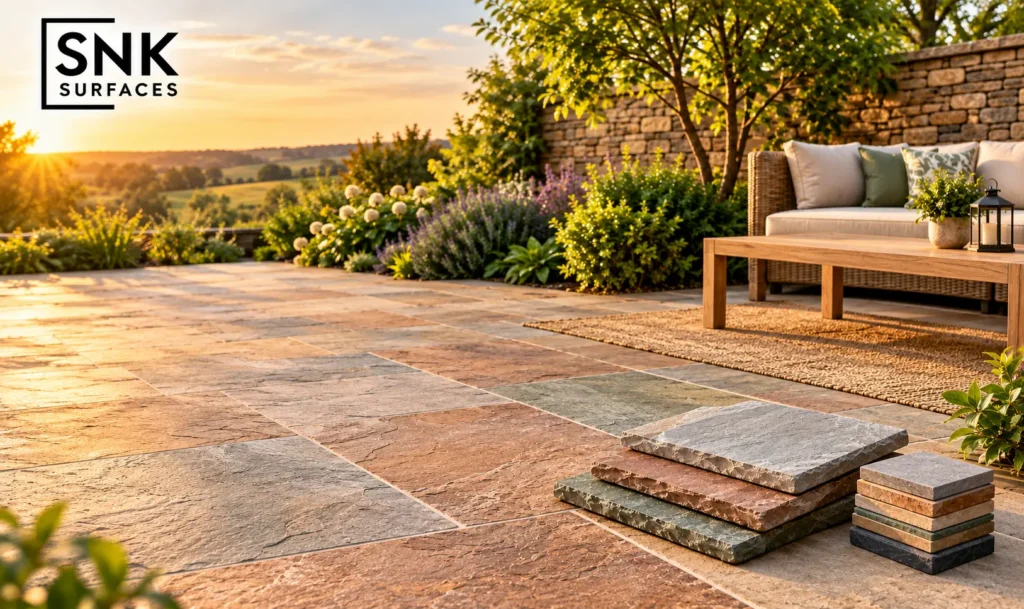 Types of Indian Sandstone Paving: A Complete Guide