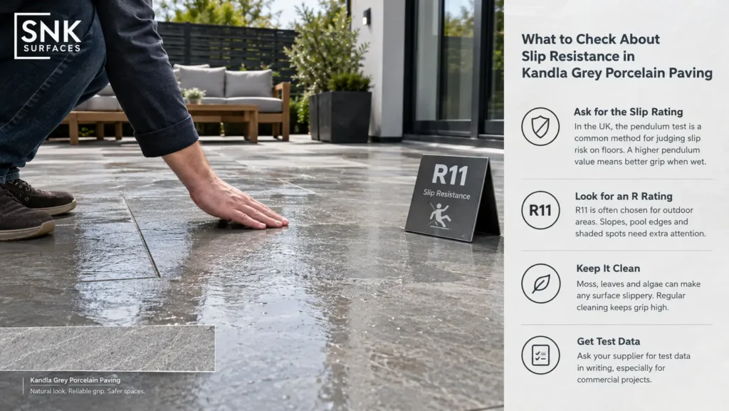 Wet Patio R11 Slip Resistance Guide