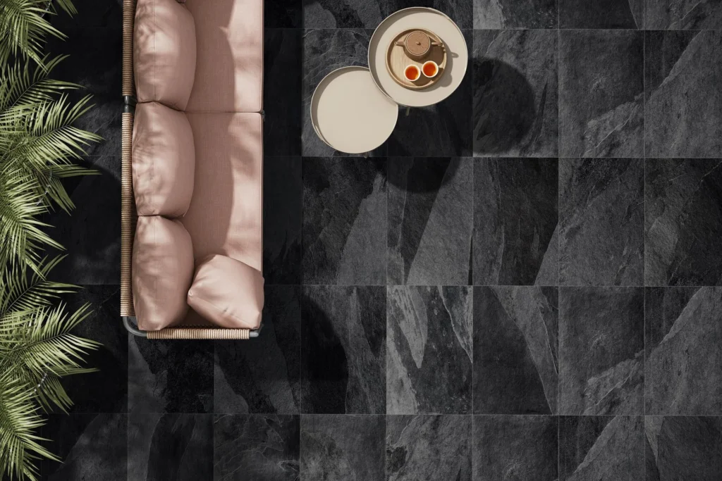 Brazilian Black outdoor Porcelain Paving Tile