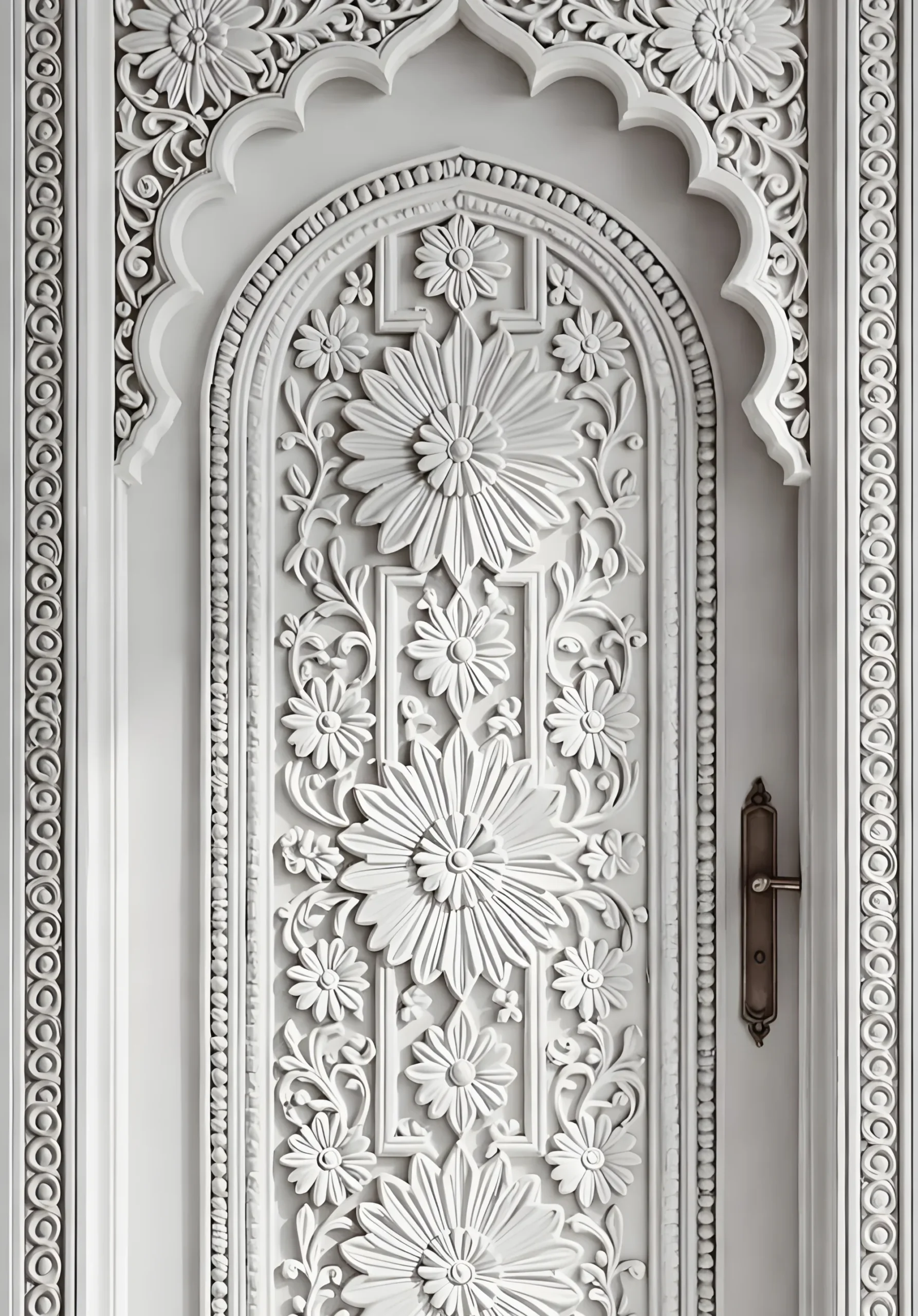 Intricately carved Fort White ornamental screen