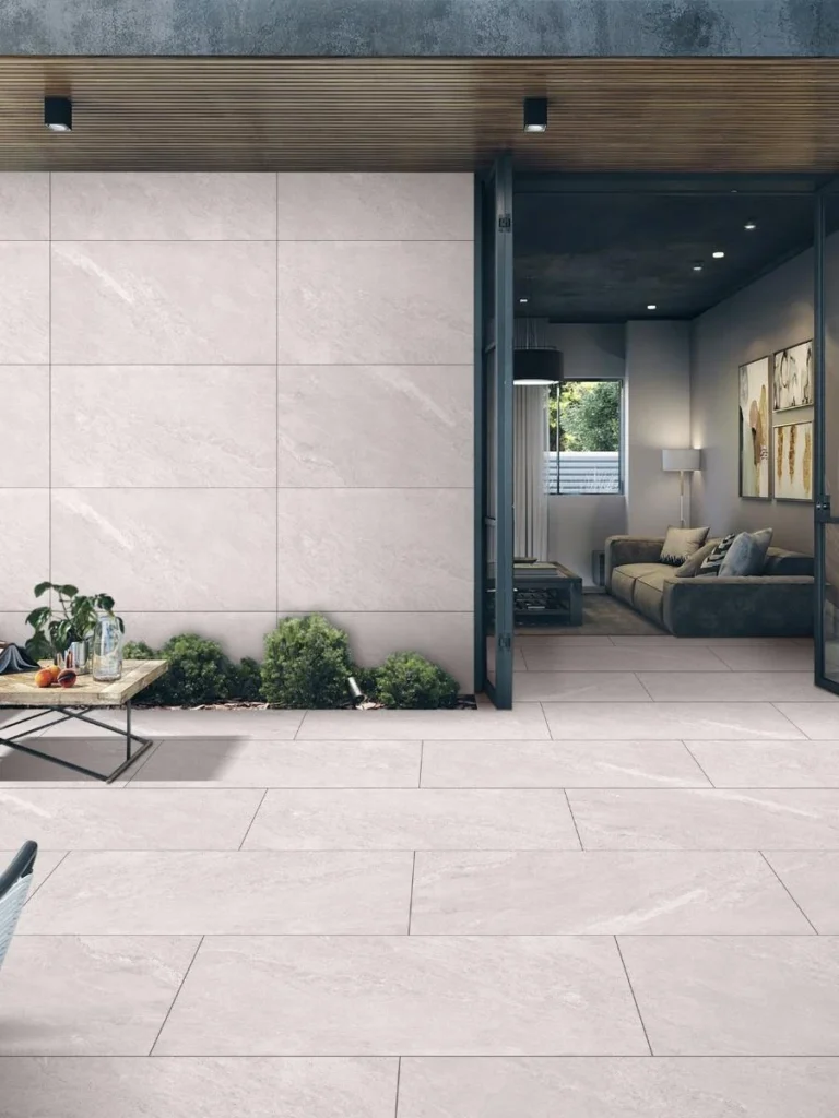 Himalayan Outdoor White Porcelain Paving Tile