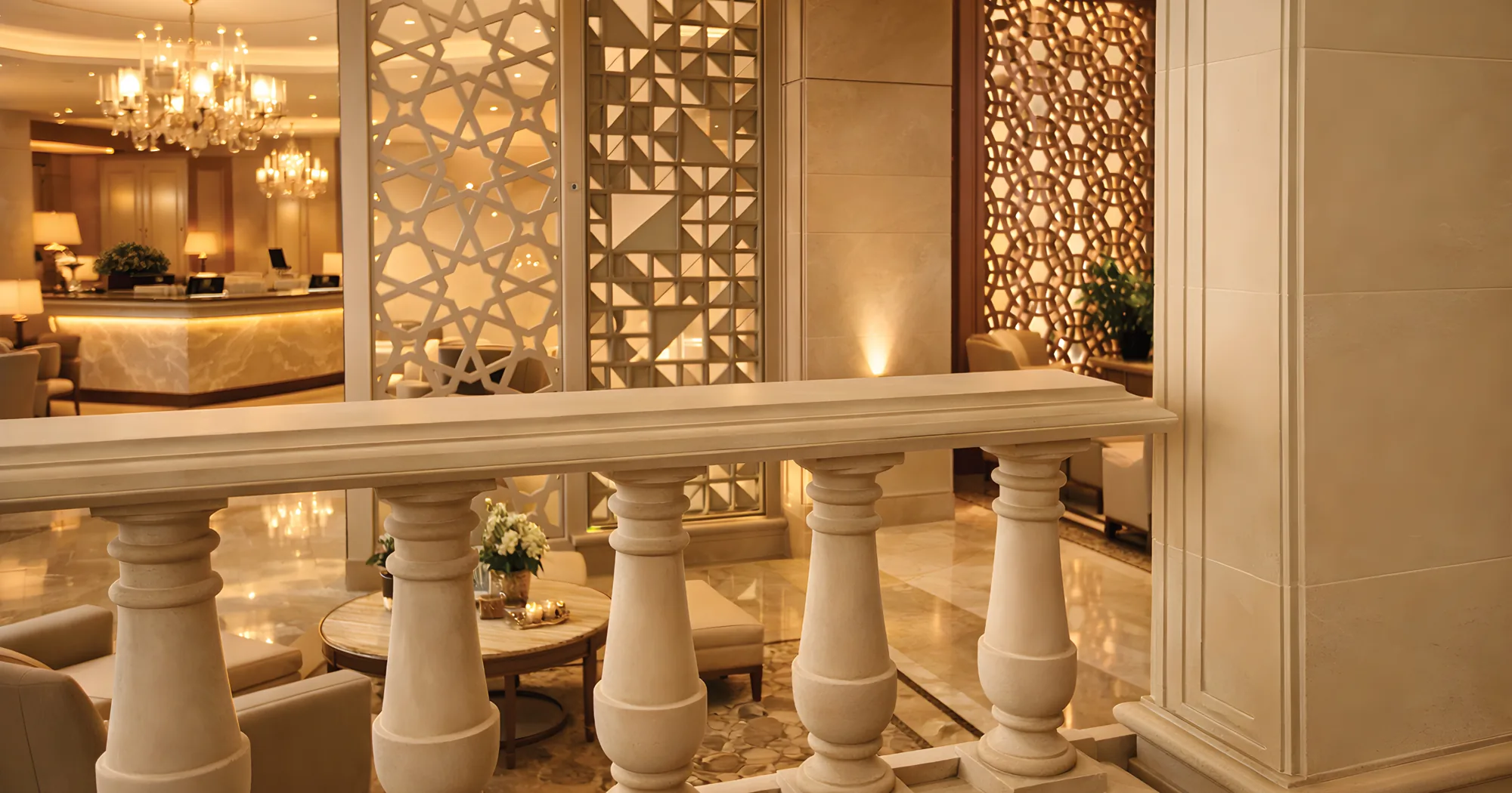 Perforated jali screens