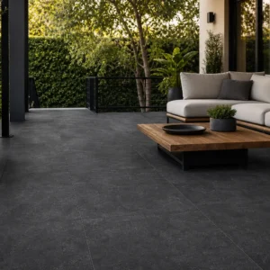 Living Stone Nero Porcelain Paving