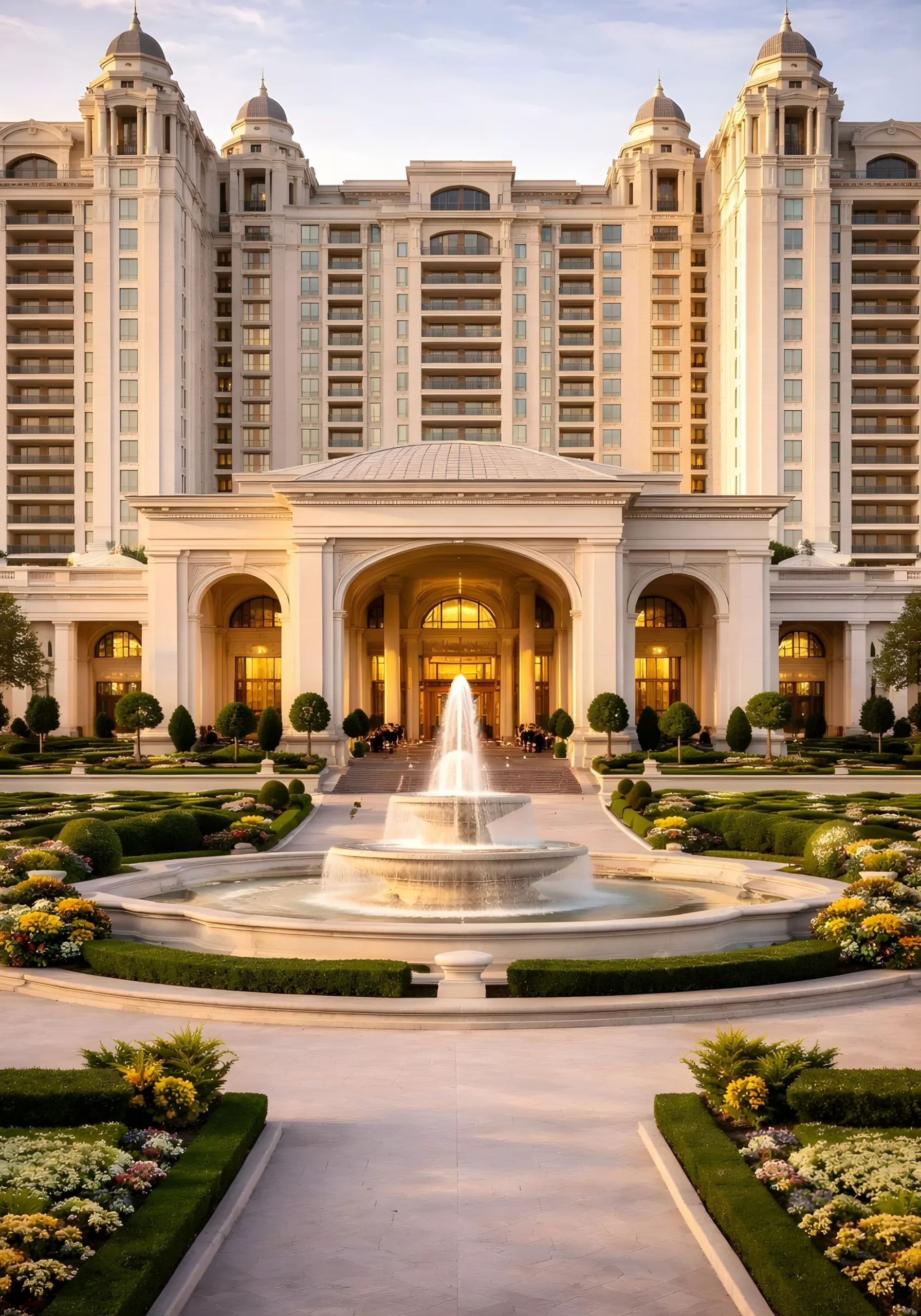 Grand monument facade