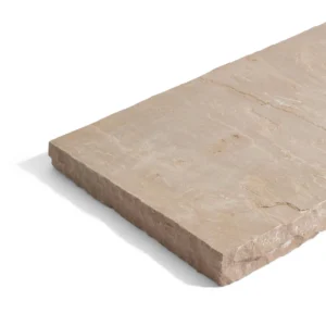 Raj Green Indian Sandstone Rock Faced Coping Stones